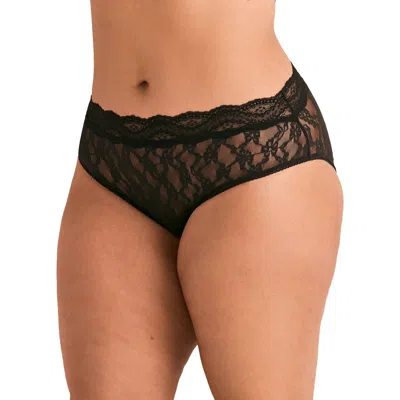 Adore Me Marine High Waisted Panties In Black