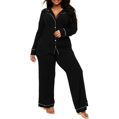 Adore Me Matilda Pajama Set In Black