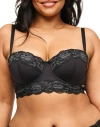 Adore Me Mavis Contour Balconette Bra In Black