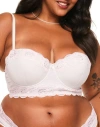 Adore Me Mavis Contour Balconette Bra In Floral White