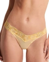 Adore Me Mavis Thong Panties In Yellow