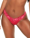Adore Me Mavis Thong Panties In Dark Red