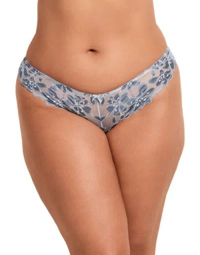 Adore Me Mellody Brazilian Panties In Blue