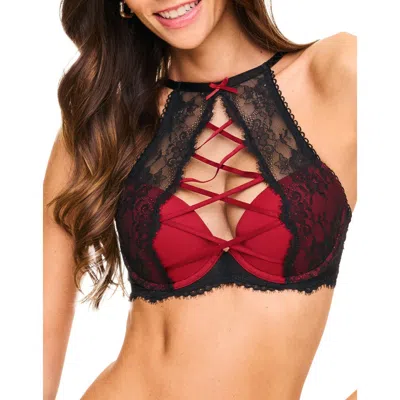 Adore Me Milena Push Up Demi Bra In Black