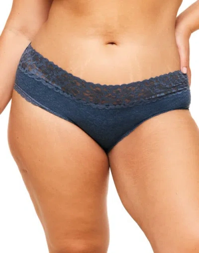 Adore Me Milley Hipster Panties In Dark Blue