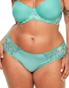 Adore Me Chelsi Hipster Panties In Medium Green