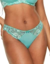 Adore Me Missy Brazilian Panties In Medium Green