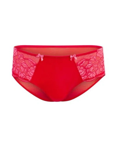Adore Me Missy Hipster Panties In Dark Red