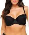 Adore Me Missy Unlined Demi Bra In Black