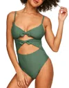 Adore Me Morgan Women's Swimwear One-piece In Green