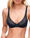 Adore Me Naia Becca Women's Unlined Plunge Bra In Blue
