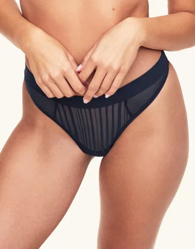 Adore Me Naia Holly Women's Thong Panty In Blue