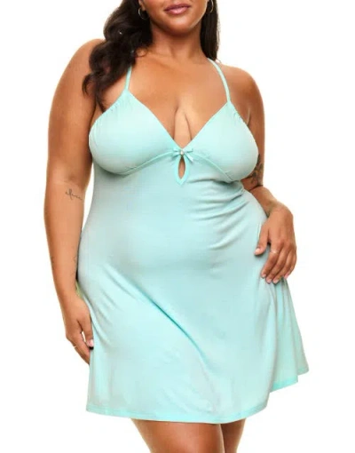Adore Me Naomi Slip In Light Blue