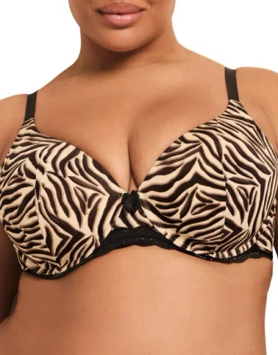 Adore Me Nare Contour Full Coverage Bra In Brown