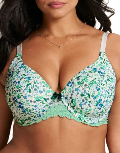 Adore Me Nare Contour Full Coverage Bra In Multi