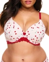 Adore Me Nare Contour Full Coverage Bra In Novelty White