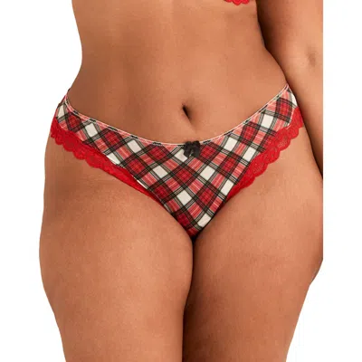 Adore Me Nare Thong Panties In Red