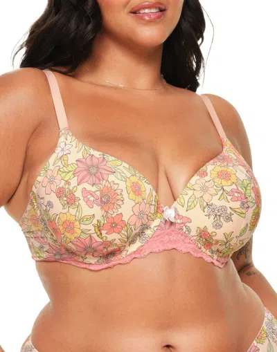 Adore Me Nare Women's Plus-size Contour Full Coverage Bra In Multi
