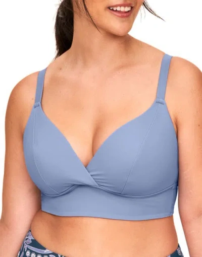 Adore Me Nina Swimwear Bra In Purple