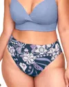 Shop Adore Me Nina Women's Plus-size Swimwear High-waist Bikini Bottom In Multi