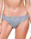 Adore Me Nixie Tanga Panties In Medium Blue