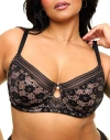Adore Me Nolie Unlined Demi Bra In Black