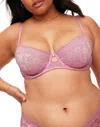 Adore Me Nolie Unlined Demi Bra In Multi