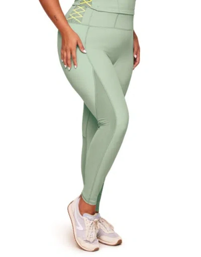 Adore Me Nolina Full Length High Rise Legging In Medium Green