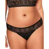 Adore Me Nymphadora Bikini Panties In Black