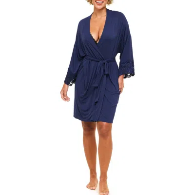 Adore Me Olenna Robe In Blue