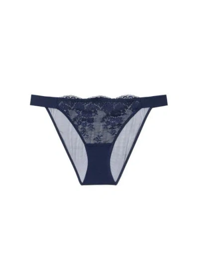 Adore Me Olisa Bikini Panties In Dark Blue