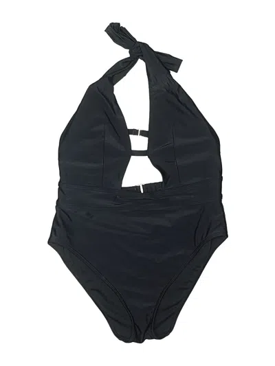 Pre-owned Adore Me One Piece Swimsuit In Black