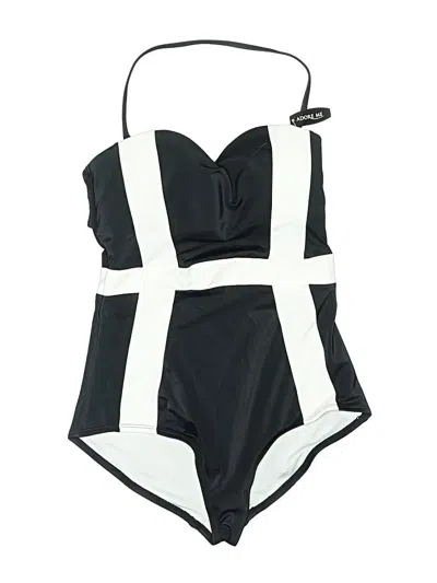 Pre-owned Adore Me One Piece Swimsuit In Black