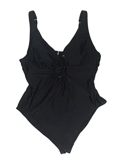 Pre-owned Adore Me One Piece Swimsuit In Black