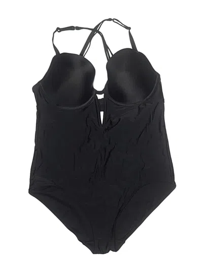 Pre-owned Adore Me One Piece Swimsuit In Black