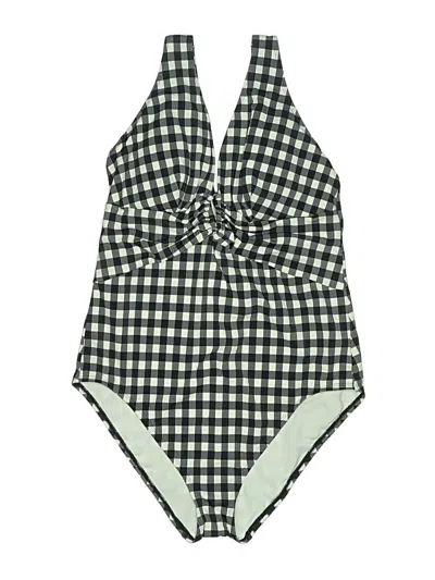 Pre-owned Adore Me One Piece Swimsuit In Green