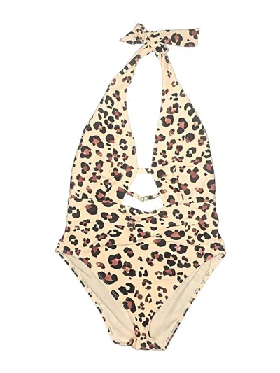 Pre-owned Adore Me One Piece Swimsuit In Ivory