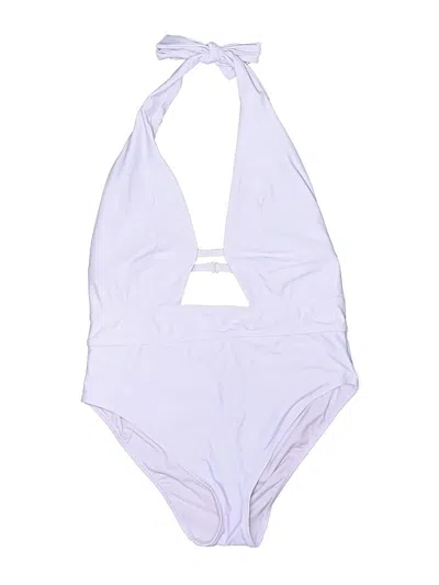Pre-owned Adore Me One Piece Swimsuit In Purple