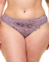 Adore Me Onita Cheeky Panties In Novelty Purple