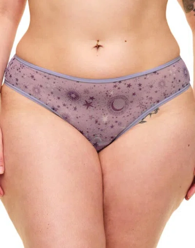 Adore Me Onita Cheeky Panties In Novelty Purple