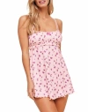 Adore Me Ophylia Babydoll & Hipster Set In Pink