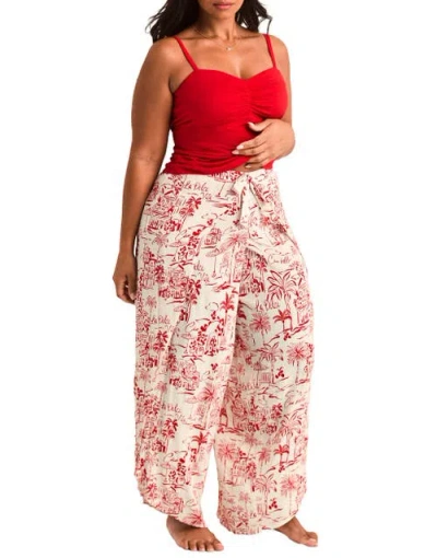Adore Me Patti Cami And Pant Set In Pink