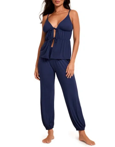 Adore Me Paulina Cami And Pants Pajama Set In Animal Print
