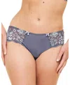 Adore Me Paxton Women's Hipster Panty In Dark Grey