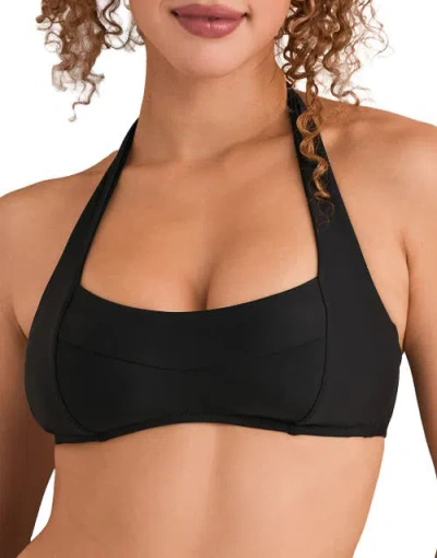 Adore Me Perry Swimwear Bikini Top In Black