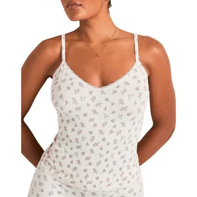 Adore Me Pointelle Cami Top In Neutral