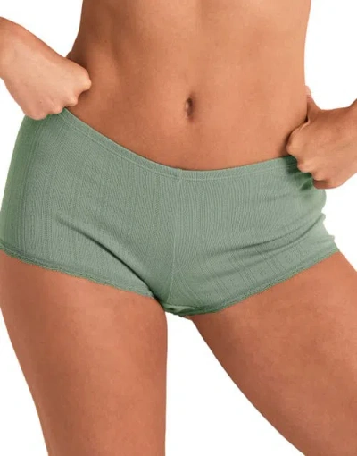 Adore Me Pointelle Short In Animal Print