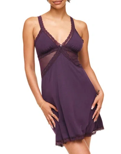 Adore Me Primrosie Slip In Dark Purple
