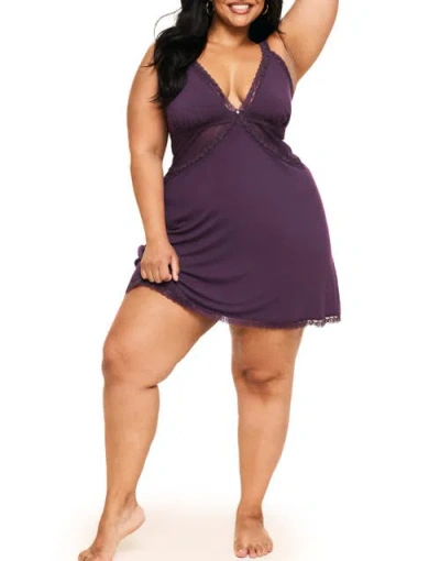 Adore Me Primrosie Slip In Dark Purple