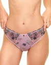 Adore Me Prisma Brazilian Panties In Floral Pink